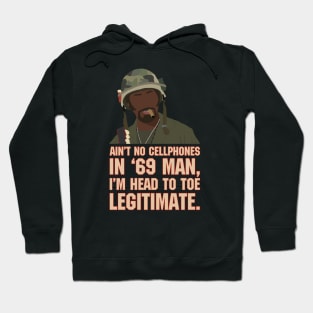 Ain't no cellphones in '69 man... Hoodie